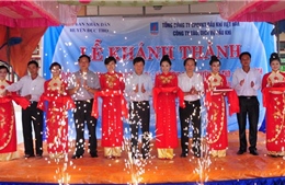 PTSC khánh thành nhà học 10 phòng tại THCS Trường Sơn, Hà Tĩnh