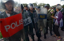 Phe đối lập Campuchia biểu tình phản đối kết quả bầu cử 
