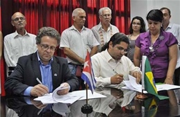 Brazil giúp Cuba tăng sản xuất lúa