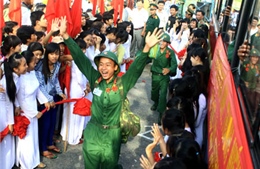 Ngày hội tòng quân của thanh niên các dân tộc Sơn La 