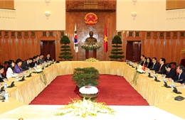 Thủ tướng Nguyễn Tấn Dũng hội kiến Tổng thống Hàn Quốc 