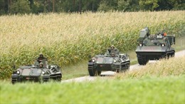 Áo huy động xe tăng vây bắt kẻ giết hại 4 người