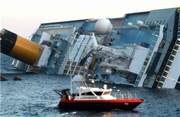 Italy trục vớt siêu tàu Costa Concordia 