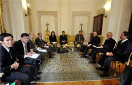 Đoàn Ban Tôn giáo Chính phủ Việt Nam thăm, làm việc tại Vatican