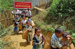 Háng Gàng đã có trường mới kiên cố