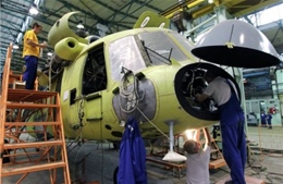 Đột nhập xưởng chế tạo trực thăng hạng nặng Mi-17 