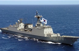 Hàn Quốc hạ thủy tàu mới tuần tra đảo tranh chấp với Nhật 