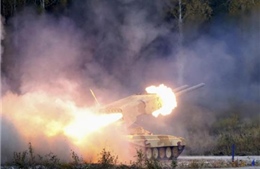 Xe tăng, chiến đấu cơ Nga ‘ra uy’ tại triển lãm vũ khí