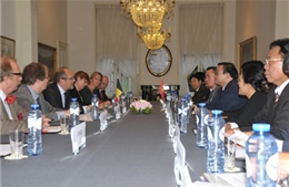 Phó Thủ tướng Hoàng Trung Hải thăm Bỉ 