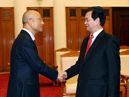 Thủ tướng Nguyễn Tấn Dũng tiếp Phó Chủ tịch Tập đoàn Samsung 