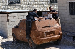 Hezbollah, du kích Iraq đánh chiếm thị trấn ngoại ô Damascus 