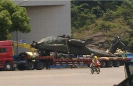 Lộ ảnh Trung Quốc &#39;sở hữu&#39; trực thăng chiến đấu Apache 
