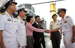 Tàu lực lượng Tự vệ biển Nhật Bản thăm Đà Nẵng 