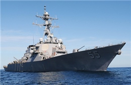 Mỹ chuẩn bị hạ thủy tàu khu trục lớn nhất