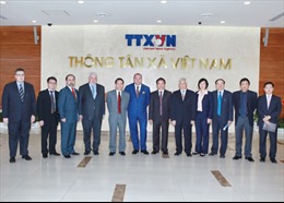 Hội đàm giữa TTXVN và ITAR-TASS