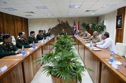 Bộ Quốc phòng Việt Nam và Cuba thúc đẩy quan hệ hữu nghị