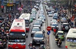 Hà Nội mở rộng hạ tầng giao thông để chống ùn tắc