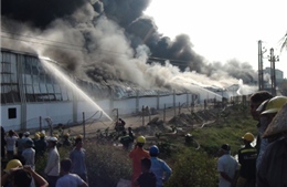 Cháy lớn tại Nhà máy Diana, Bắc Ninh