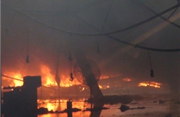 Chùm ảnh vụ cháy tại Nhà máy Diana, Bắc Ninh