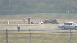 Máy bay rơi ngay tại sân bay, không ai phát hiện 