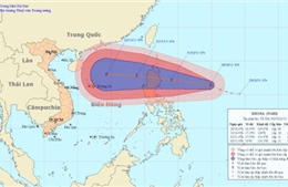 Xuất hiện bão gần Biển Đông 