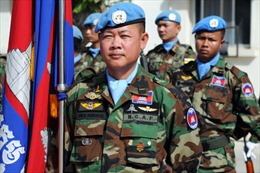 Campuchia điều gần 300 binh sĩ gìn giữ hòa bình tới Mali