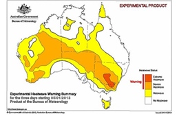 Australia áp dụng hệ thống cảnh báo sớm nắng nóng