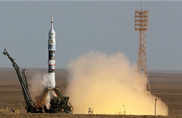 Xem phóng tàu vũ trụ Nga mang theo đuốc Olympic 