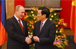 Hình ảnh Tổng thống Putin tại Hà Nội