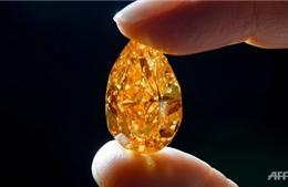31,5 triệu USD cho viên kim cương màu cam lớn nhất