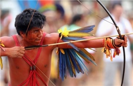 Bộ tộc bản địa Brazil tranh tài cung kiếm