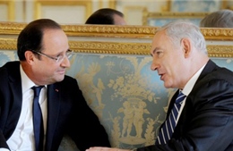 Tổng thống Pháp đến Israel