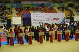 Khai mạc giải Taekwondo các CLB cúp Đại sứ Hàn Quốc 2013