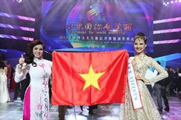 Trần Thị Quỳnh lọt vào top 6 Mrs World 2013