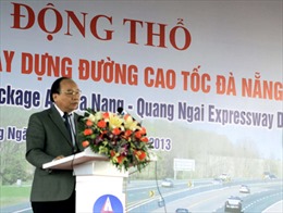 Xây dựng đường cao tốc Đà Nẵng - Quảng Ngãi 