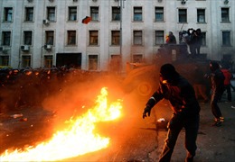 Ukraine điều thêm quân đối phó bạo lực tại thủ đô