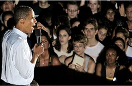 Đa số cử tri trẻ không hài lòng với Tổng thống Obama 