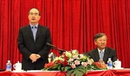 Đồng chí Nguyễn Thiện Nhân gặp gỡ cử tri tại Bắc Giang