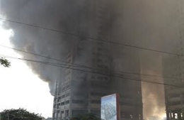 Đã dập tắt đám cháy lớn ở khu đô thị mới An Hưng, Hà Đông