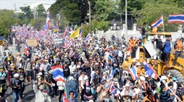 Người biểu tình bao vây Tòa nhà chính phủ Thái Lan