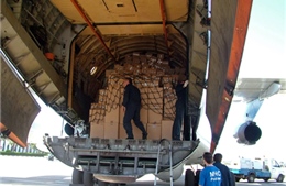 LHQ đưa hàng viện trợ từ Iraq tới Syria