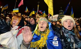 Ukraine khẳng định không dùng lực lượng vũ trang trấn áp biểu tình 