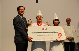 Việt Nam giành chiến thắng tại “LG Grand Master Home Chef” 