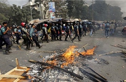 Bangladesh: Bạo lực biểu tình, thêm 13 người thiệt mạng 