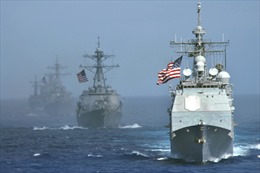 Thời báo Hoàn cầu tố tàu chiến Mỹ &#39;quấy rối&#39; tàu Trung Quốc ở Biển Đông