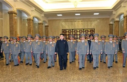 Quân đội Triều Tiên thề trung thành với lãnh đạo Kim Jong Un