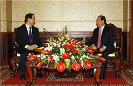 Bí thư Thành ủy Tp. Hồ Chí Minh tiếp Đoàn đại biểu ĐCS Trung Quốc