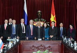 Hội đàm giữa hai đoàn đại biểu quốc hội Việt - Nga