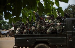 Binh sĩ gìn giữ hòa bình tại Trung Phi đấu súng