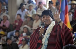 Tổng thống Bolivia được sự ủng hộ cao trong dân chúng